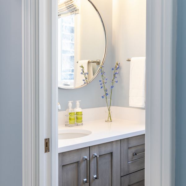 Lee Meier Interiors designer bathroom cabinet