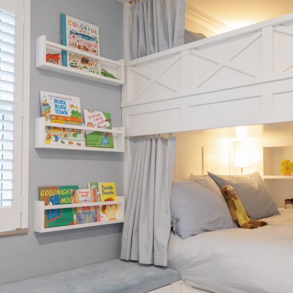 Lee Meier Interiors bunkbeds and storage