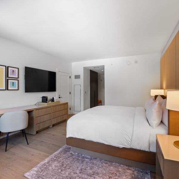 commercial boutique hotel room view
